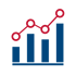 Bar and Line Graph With Base